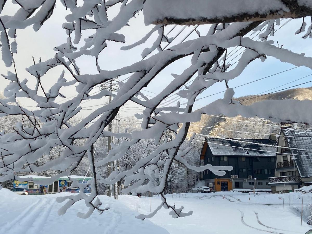 白馬パウダーマウンテン Hotel Hakuba Bagian luar foto
