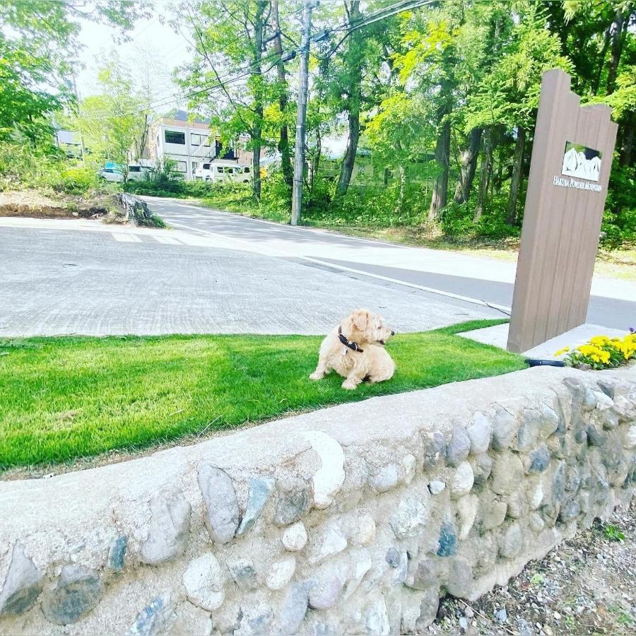 白馬パウダーマウンテン Hotel Hakuba Bagian luar foto