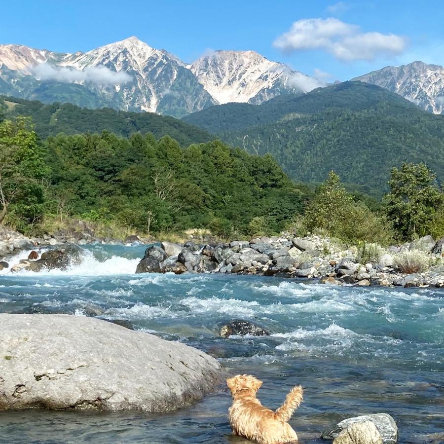 白馬パウダーマウンテン Hotel Hakuba Bagian luar foto